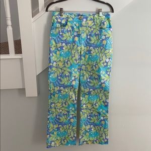 Lilly Pulitzer Cropped Pants Size 6